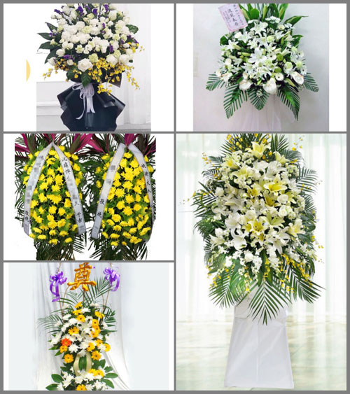 福建龙岩漳平市拱桥镇白事花篮预定